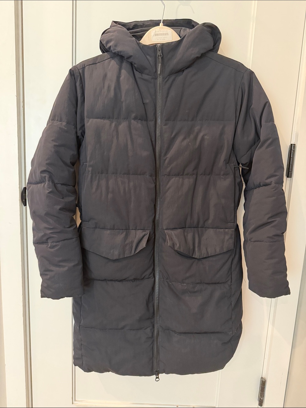Everlane Black Hooded Insulated Parka XS